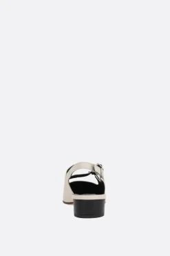 Women CAREL PARIS Abricot slingback in bicolor nappa