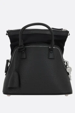 Women MAISON MARGIELA 5AC Classique mini grainy leather handbag