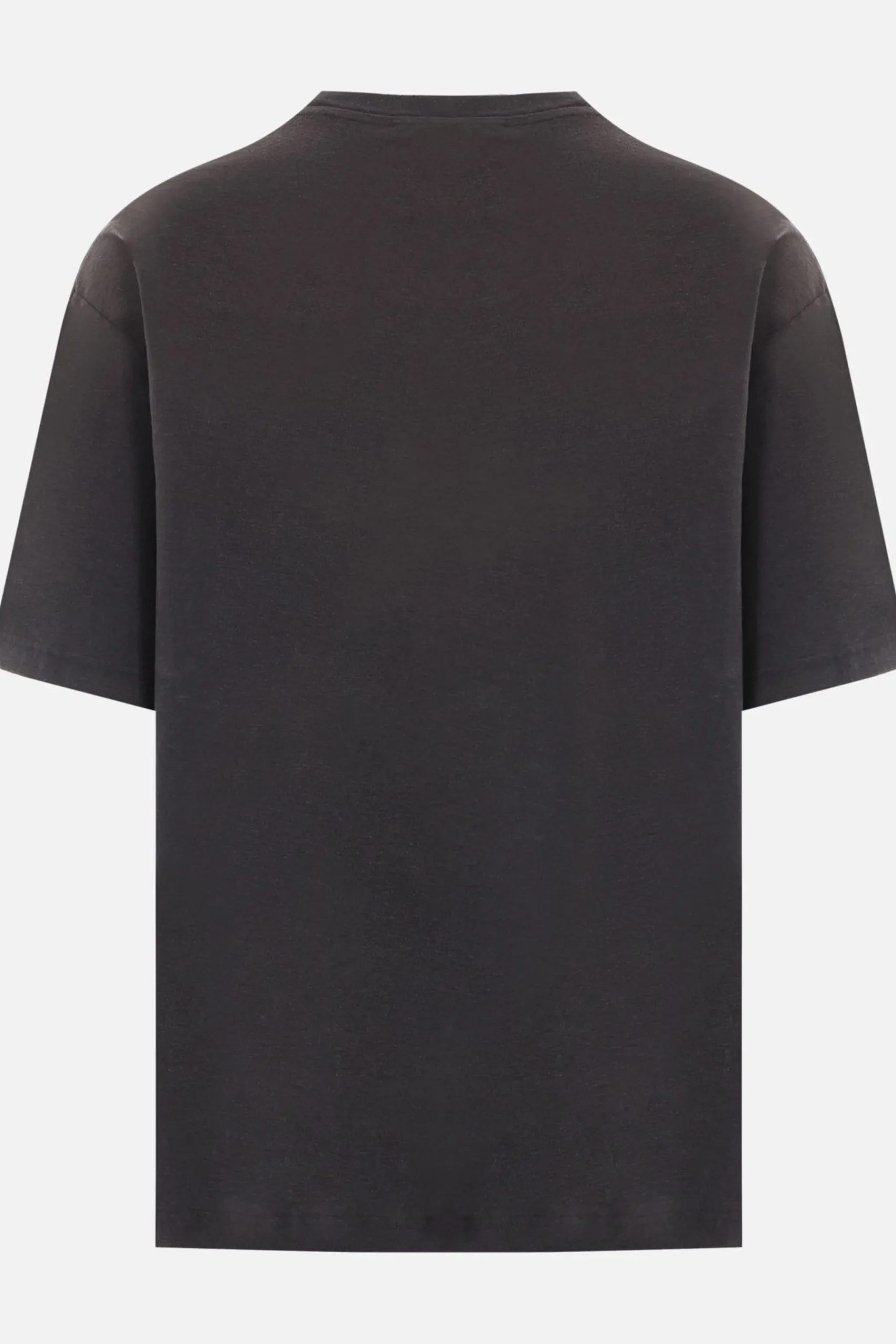 Women ACNE STUDIOS 1996 print cotton and hemp t-shirt