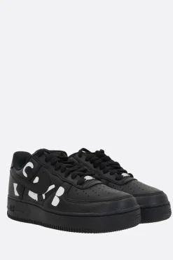 BLACK COMME des GARÇONS Air Force 1 sneakers in grainy leather