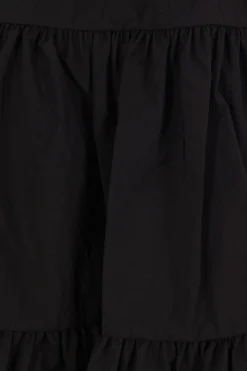 Women CECILIE BAHNSEN Alec tiered skirt in crinkled taffetà