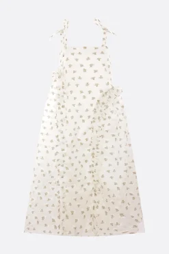 Women CECILIE BAHNSEN Alga midi dress in kado fil-coupé