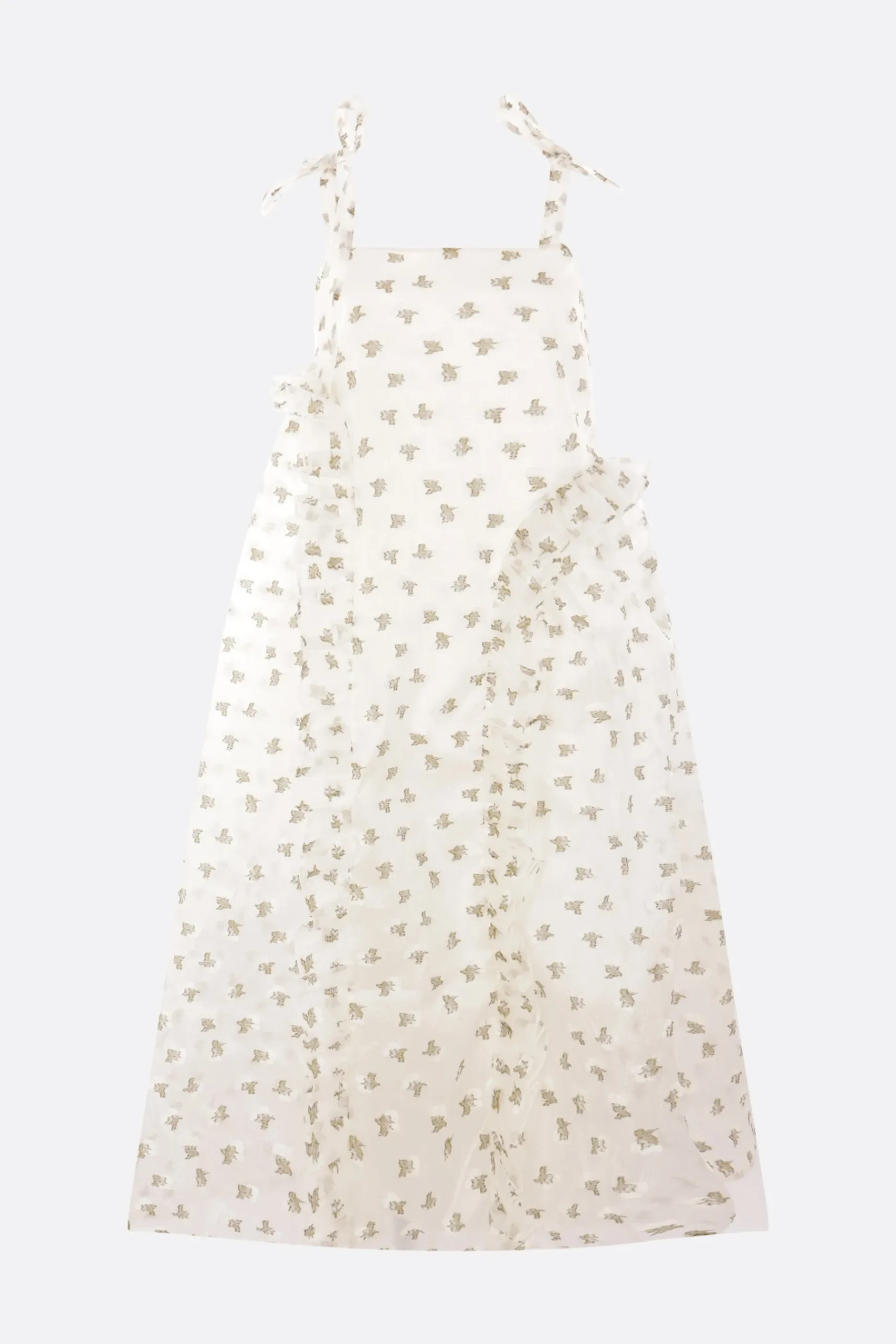 Women CECILIE BAHNSEN Alga midi dress in kado fil-coupé