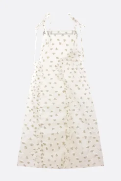 Women CECILIE BAHNSEN Alga midi dress in kado fil-coupé