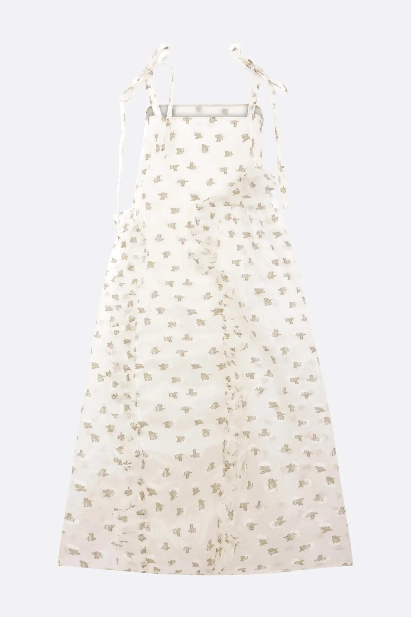 Women CECILIE BAHNSEN Alga midi dress in kado fil-coupé