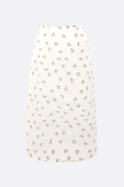 Women CECILIE BAHNSEN Allegra pencil skirt in kado fil-coupé