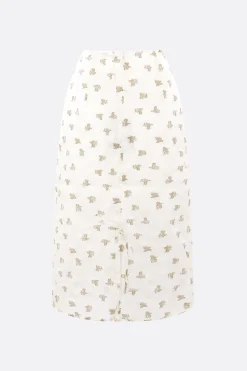 Women CECILIE BAHNSEN Allegra pencil skirt in kado fil-coupé