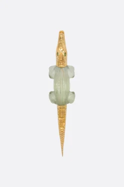 Women BIBI VAN DER VELDEN Alligator Bite 18k single earring