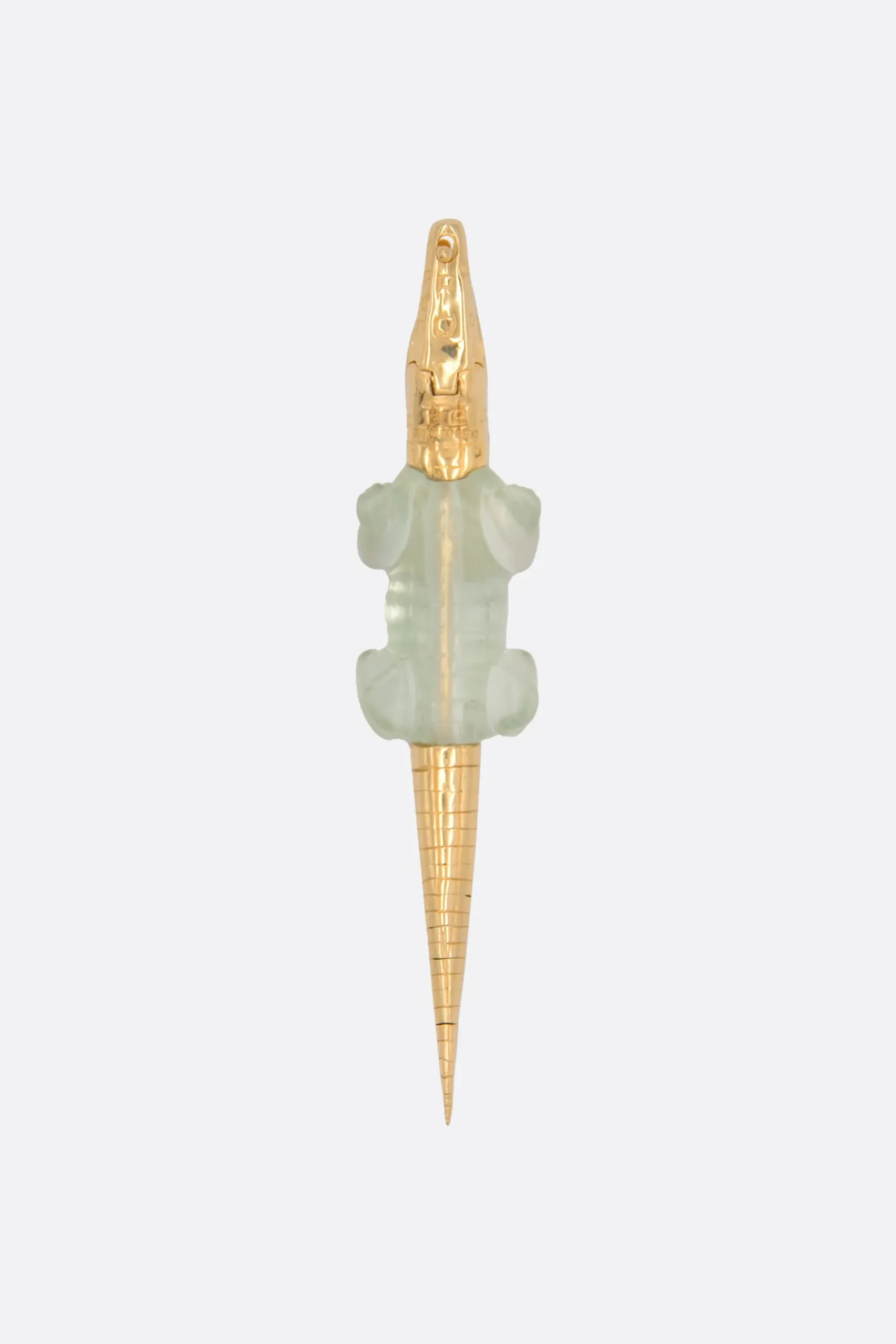 Women BIBI VAN DER VELDEN Alligator Bite 18k single earring