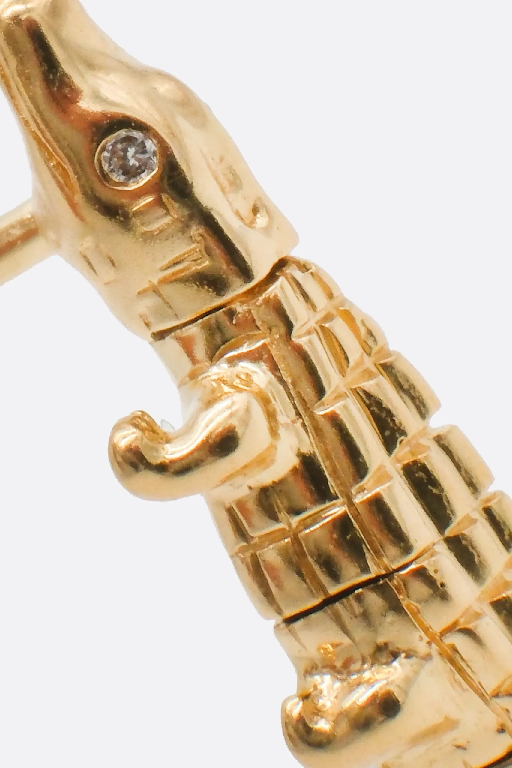 Women BIBI VAN DER VELDEN Alligator 18k convertible earring