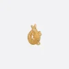 Women BIBI VAN DER VELDEN Alligator Twist 18k single earring