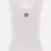 Women LOEWE Anagram jersey tank top
