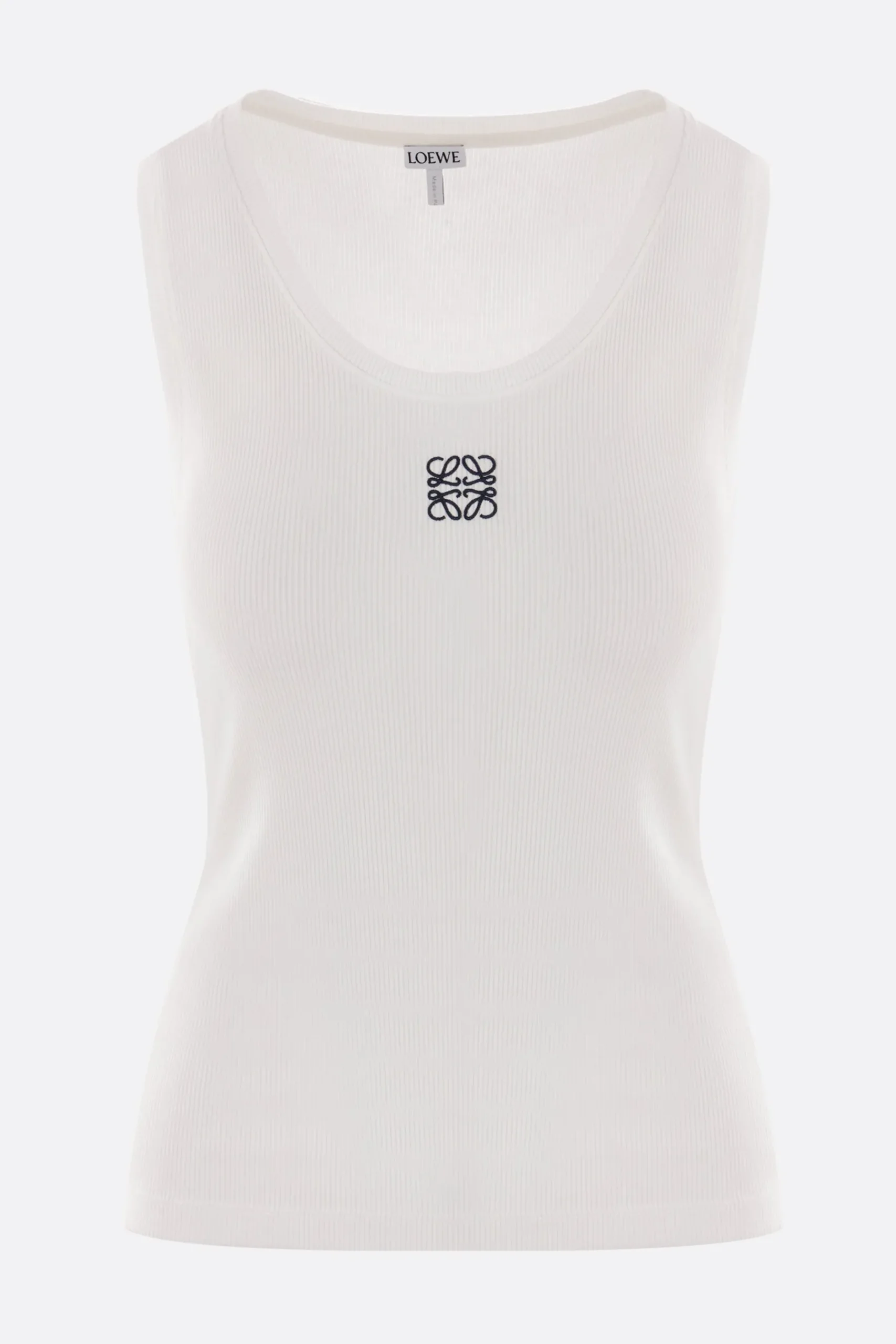 Women LOEWE Anagram jersey tank top