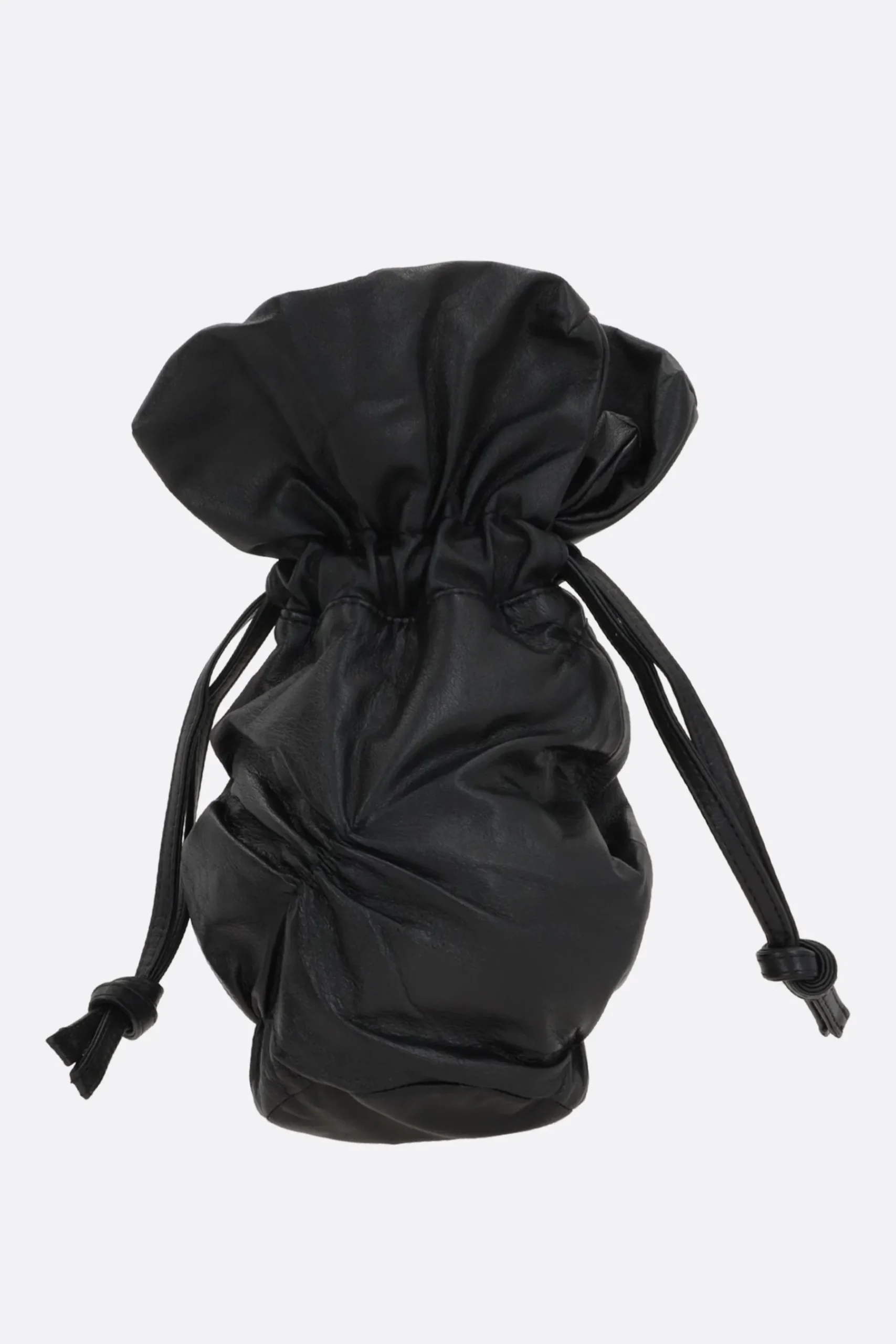 Women DISCORD YOHJI YAMAMOTO Ananas grainy leather crossbody bag