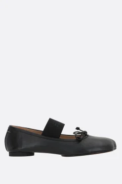 Women MM6 Anatomic ballerinas in nappa