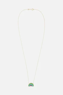 Women ALIITA Arcoiris Turquoise necklace in yellow