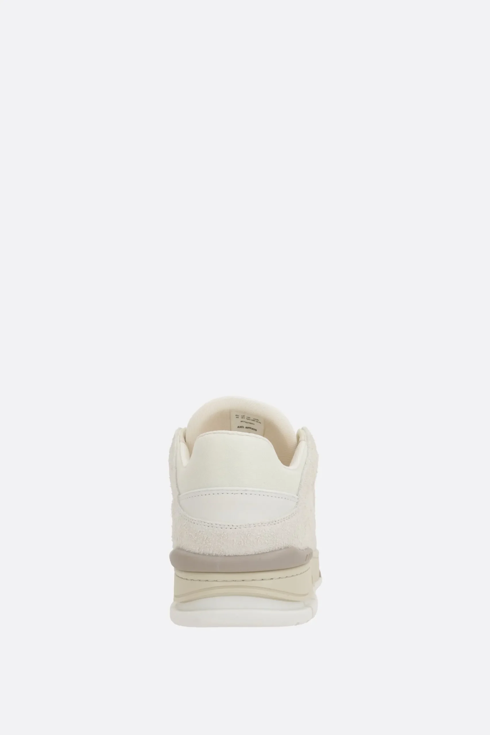 Women AXEL ARIGATO Area Lo Fluffy sneakers in smooth leather and suede