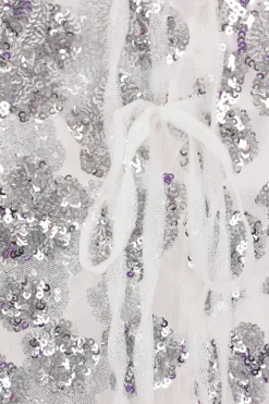 Women CECILIE BAHNSEN Ariana sequin tulle wrap skirt