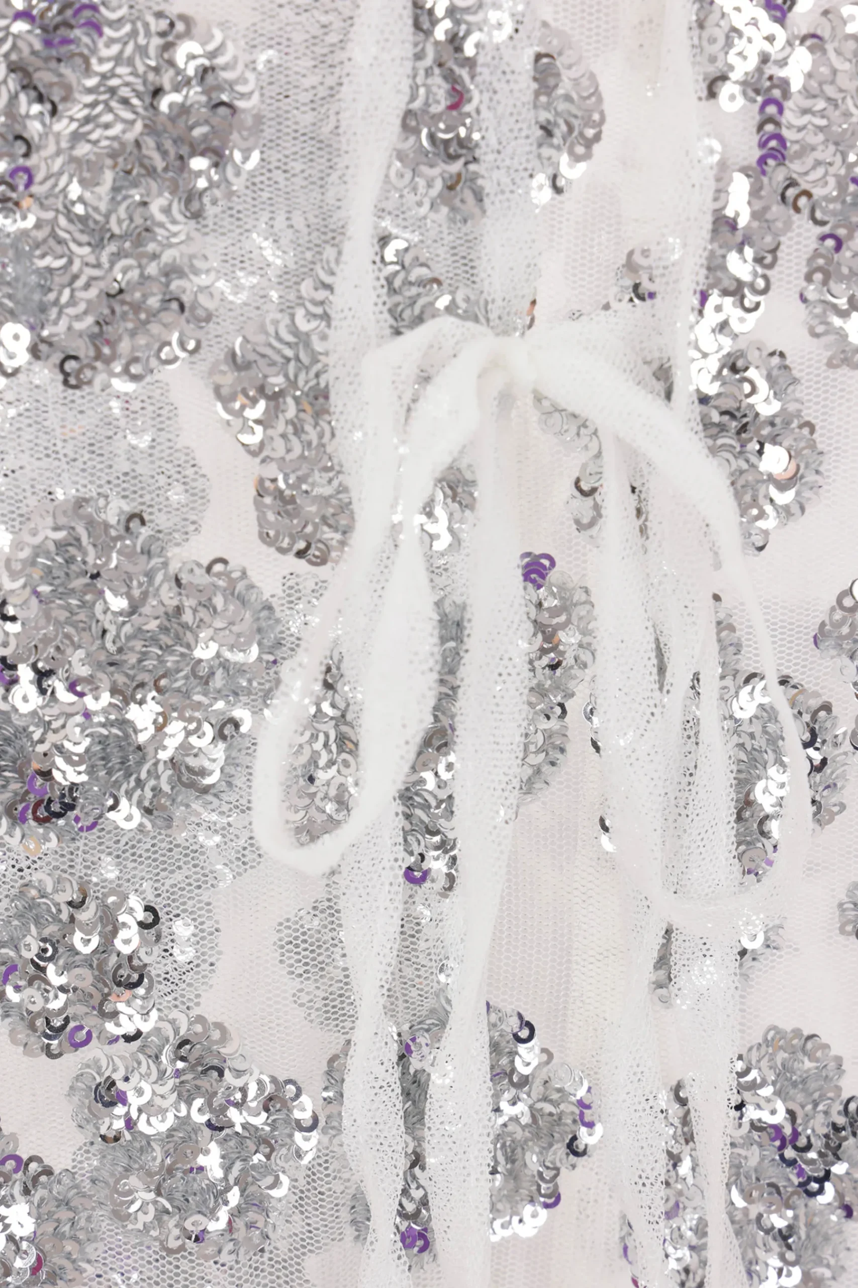 Women CECILIE BAHNSEN Ariana sequin tulle wrap skirt