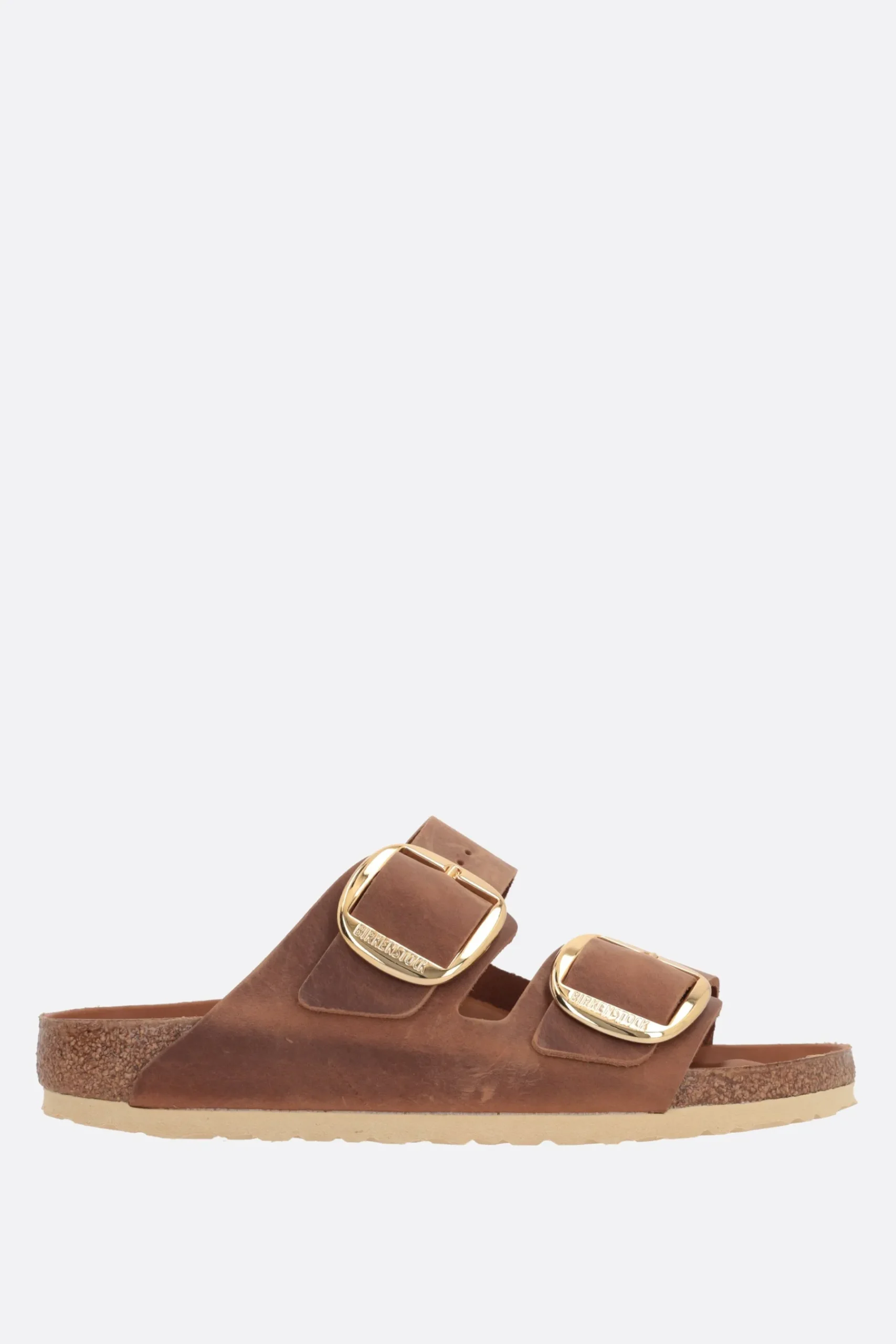 Women BIRKENSTOCK Arizona Big Buckle flat sandals in oiled leather (Narrow Fit)
