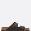 BIRKENSTOCK Arizona BS oiled leather flat sandals (Narrow Fit)