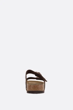 BIRKENSTOCK Arizona BS oiled leather flat sandals (Narrow Fit)