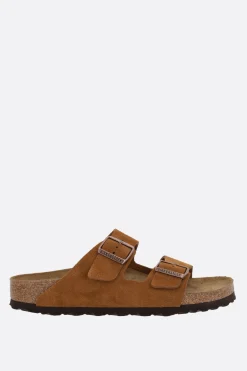 Women BIRKENSTOCK Arizona BS suede flat sandals (Narrow Fit)