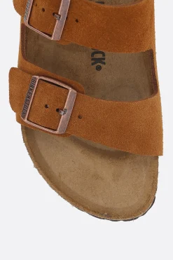 Women BIRKENSTOCK Arizona BS suede flat sandals (Narrow Fit)