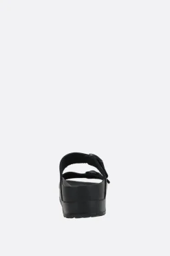 Women BIRKENSTOCK Arizona PAP Flex smooth leather platform sandals (Narrow Fit)