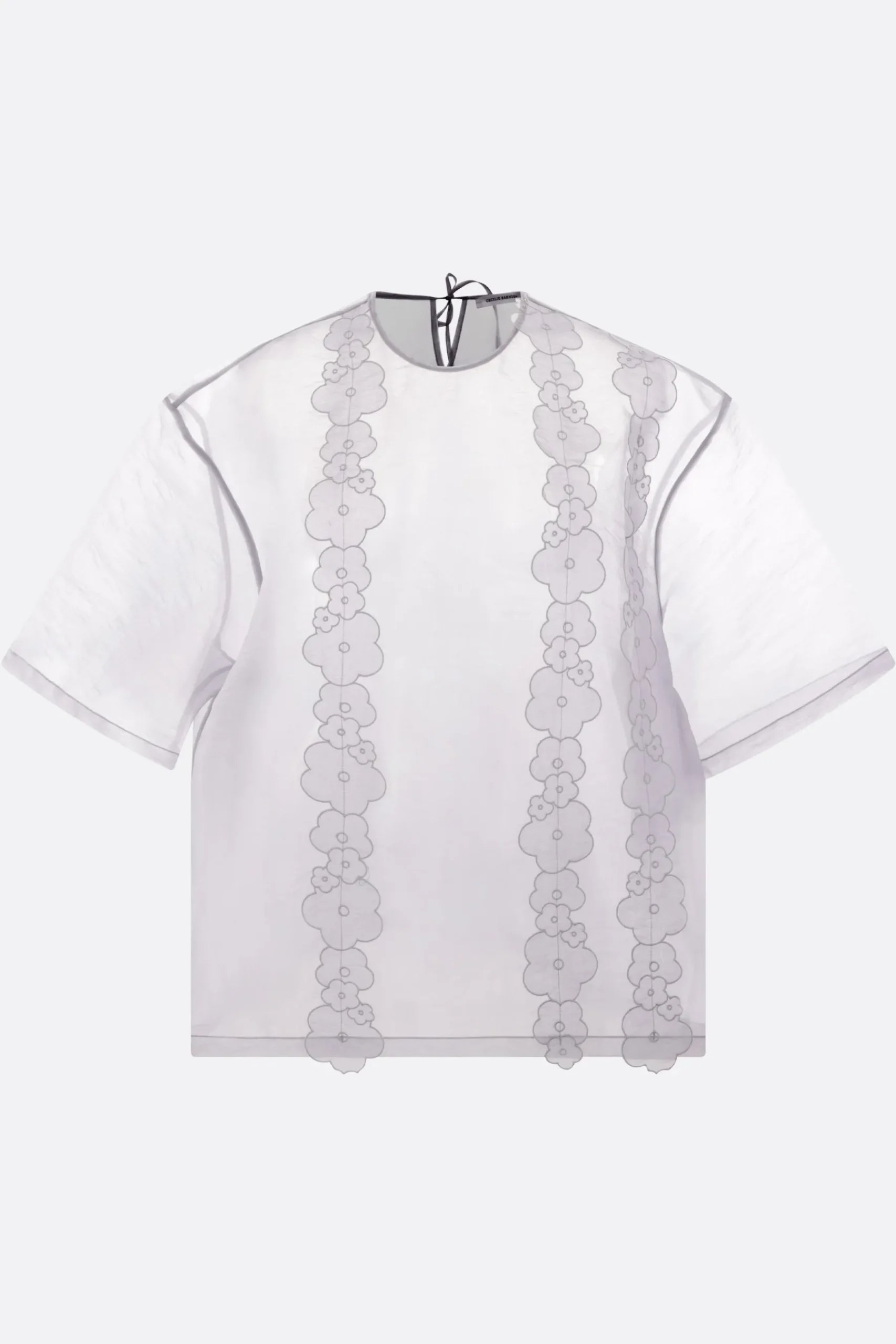 Women CECILIE BAHNSEN Asra organza oversized top