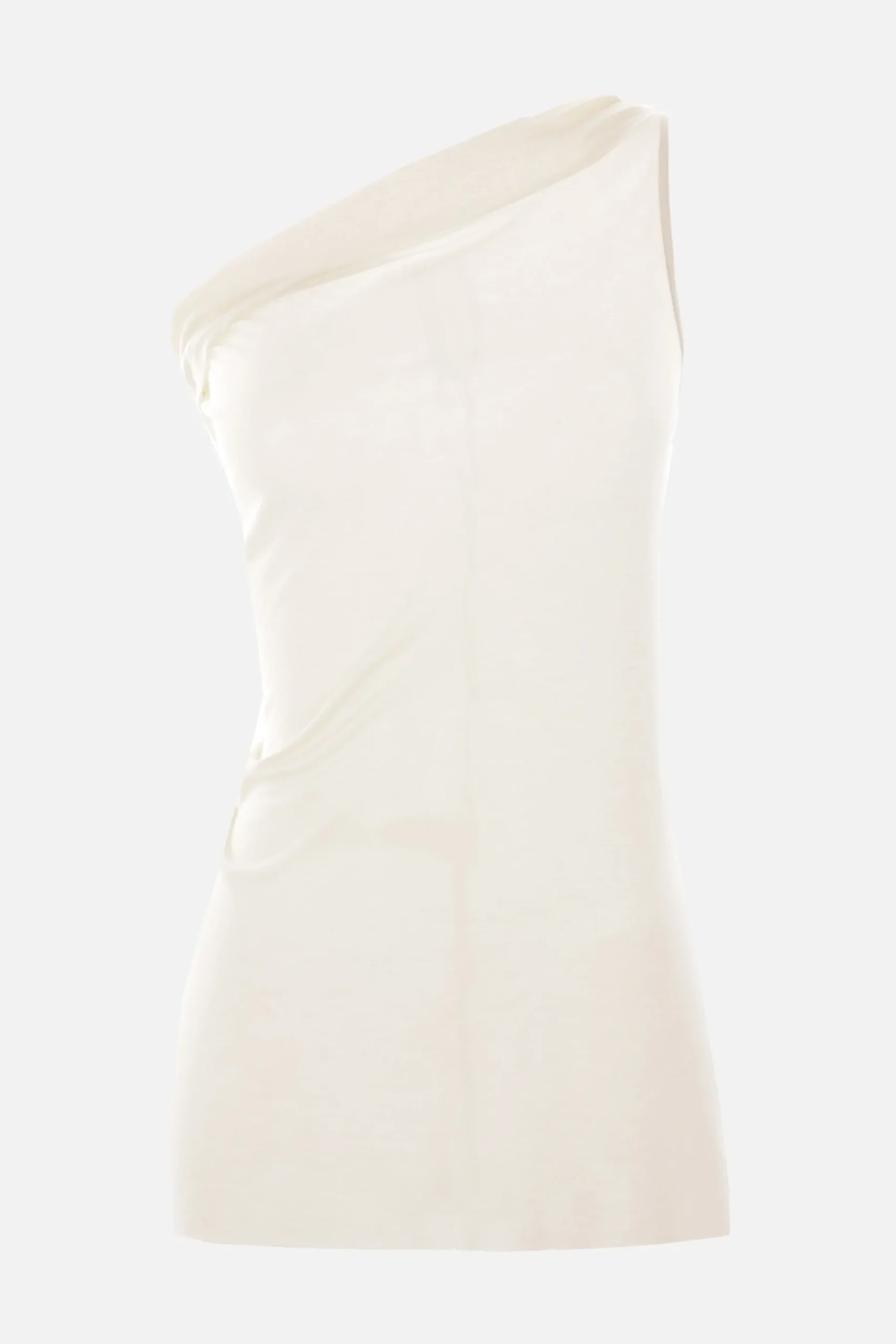 Women RICK OWENS Athena jersey one-shoulder top