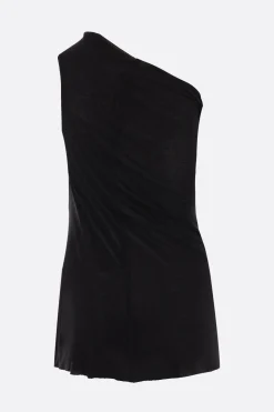 Women RICK OWENS Athena jersey one-shoulder top