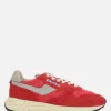 Women AUTRY Reelwind sneakers in nylon and suede