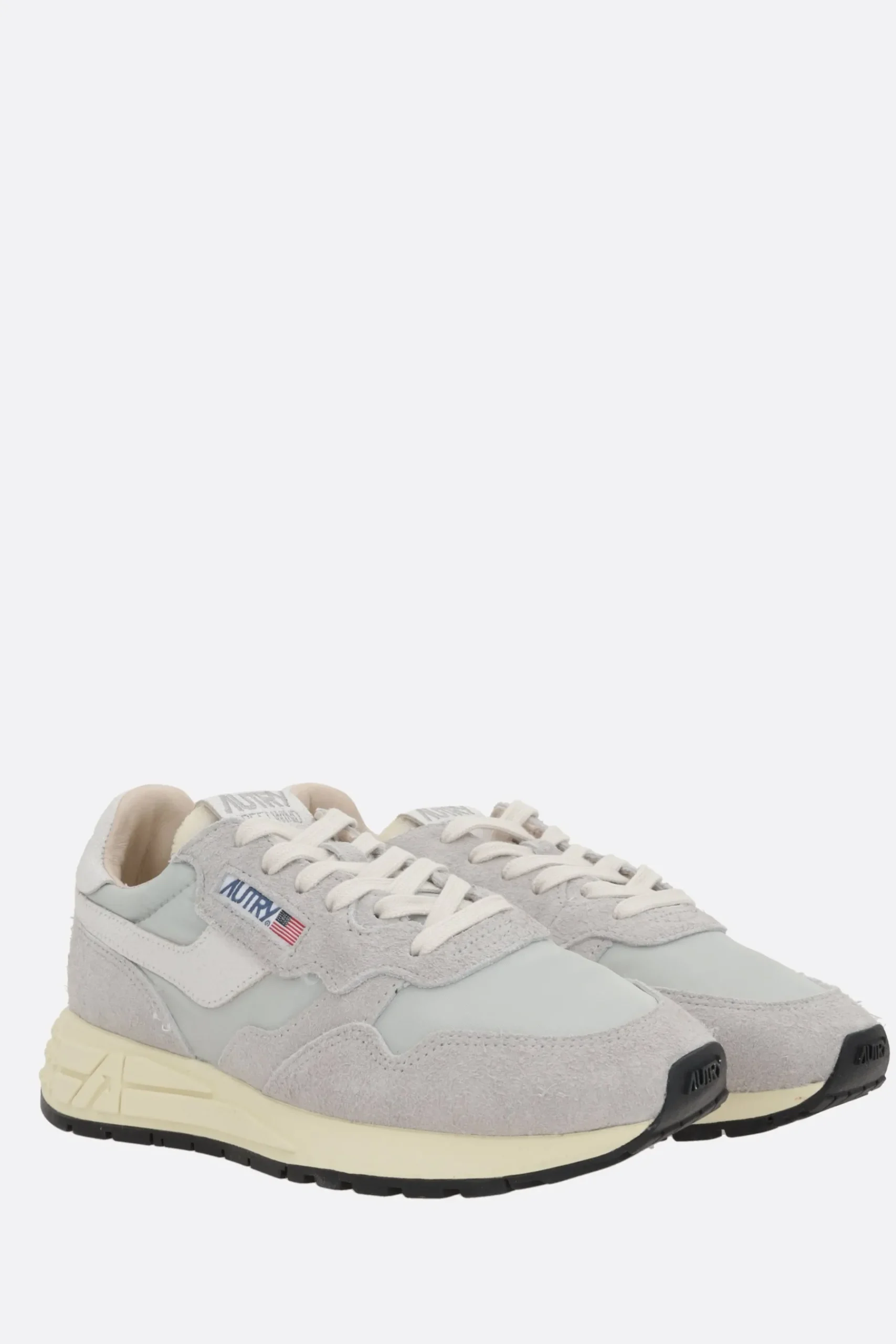 Women AUTRY Reelwind sneakers in nylon and suede