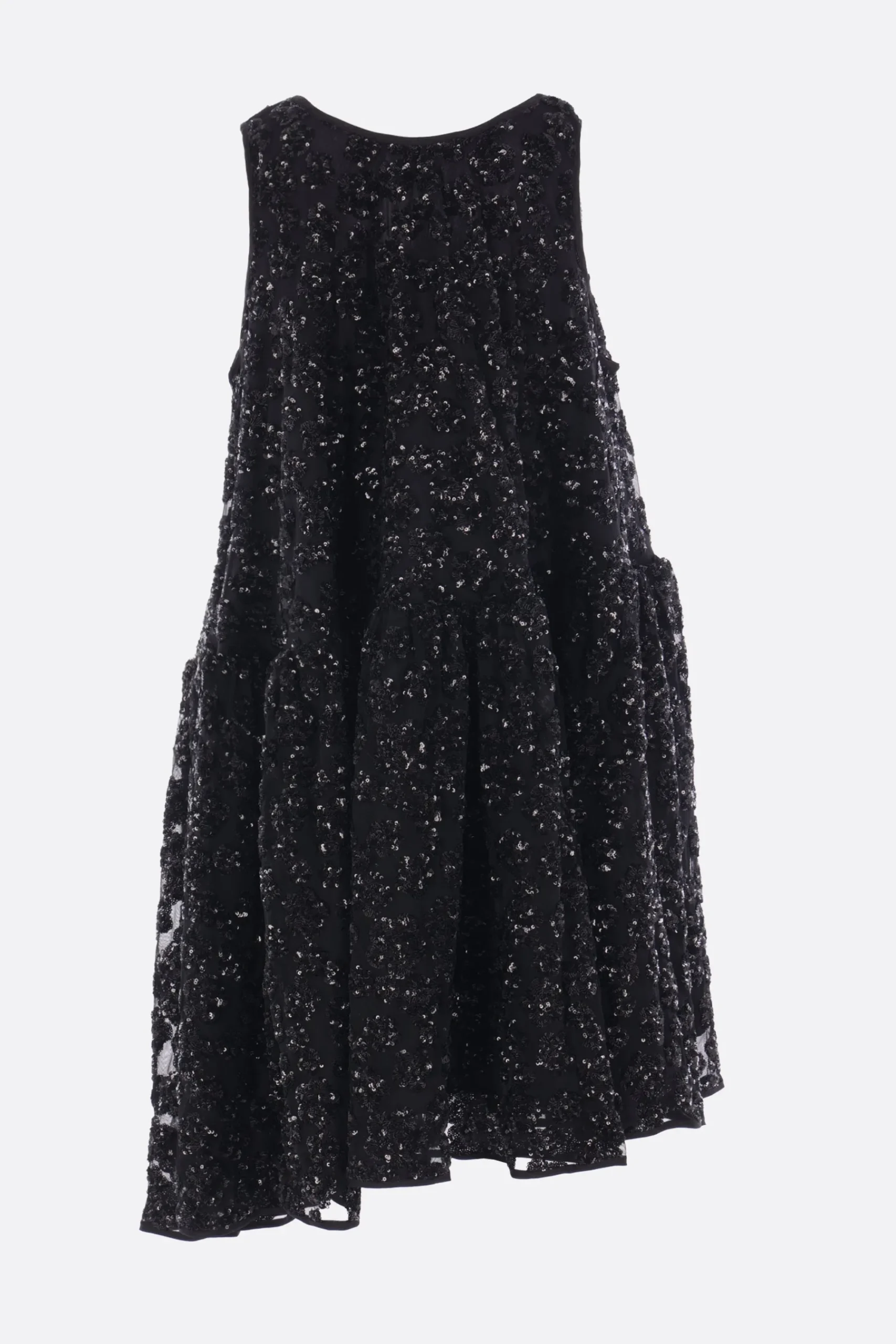 Women CECILIE BAHNSEN Azelia sleeveless dress in sequinned tulle
