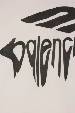 BALENCIAGA 3B Liquefied oversized t-shirt in cotton