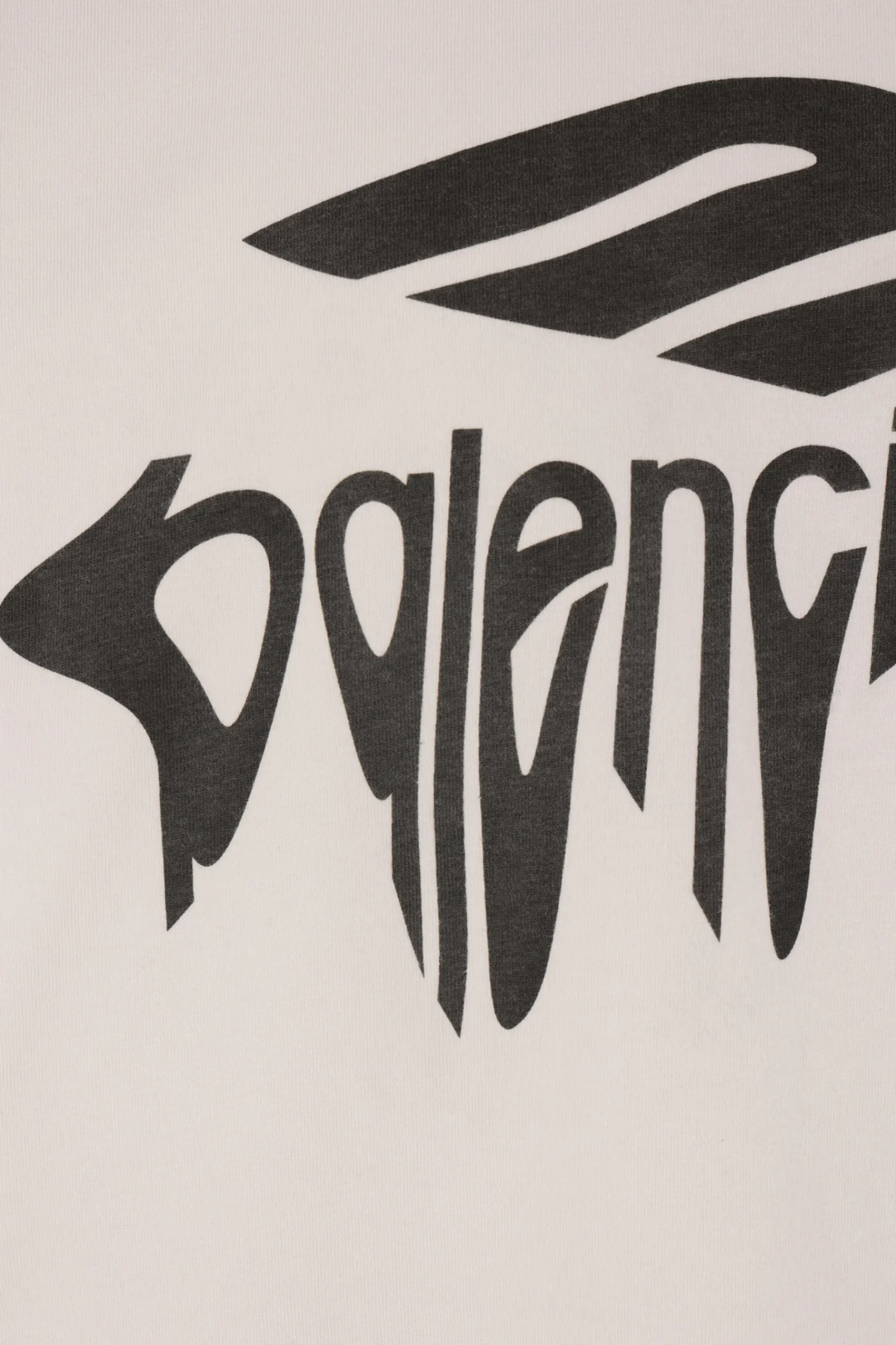 BALENCIAGA 3B Liquefied oversized t-shirt in cotton