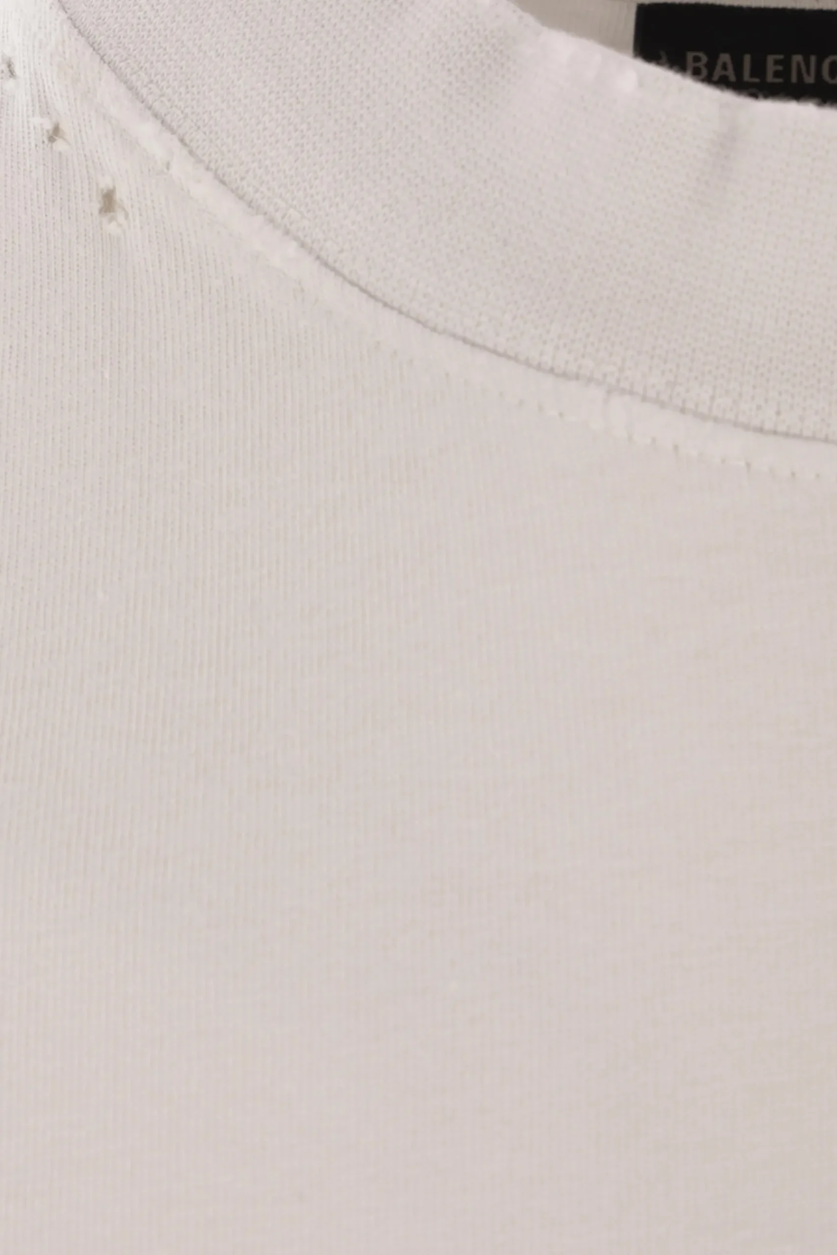 BALENCIAGA 3B Liquefied oversized t-shirt in cotton