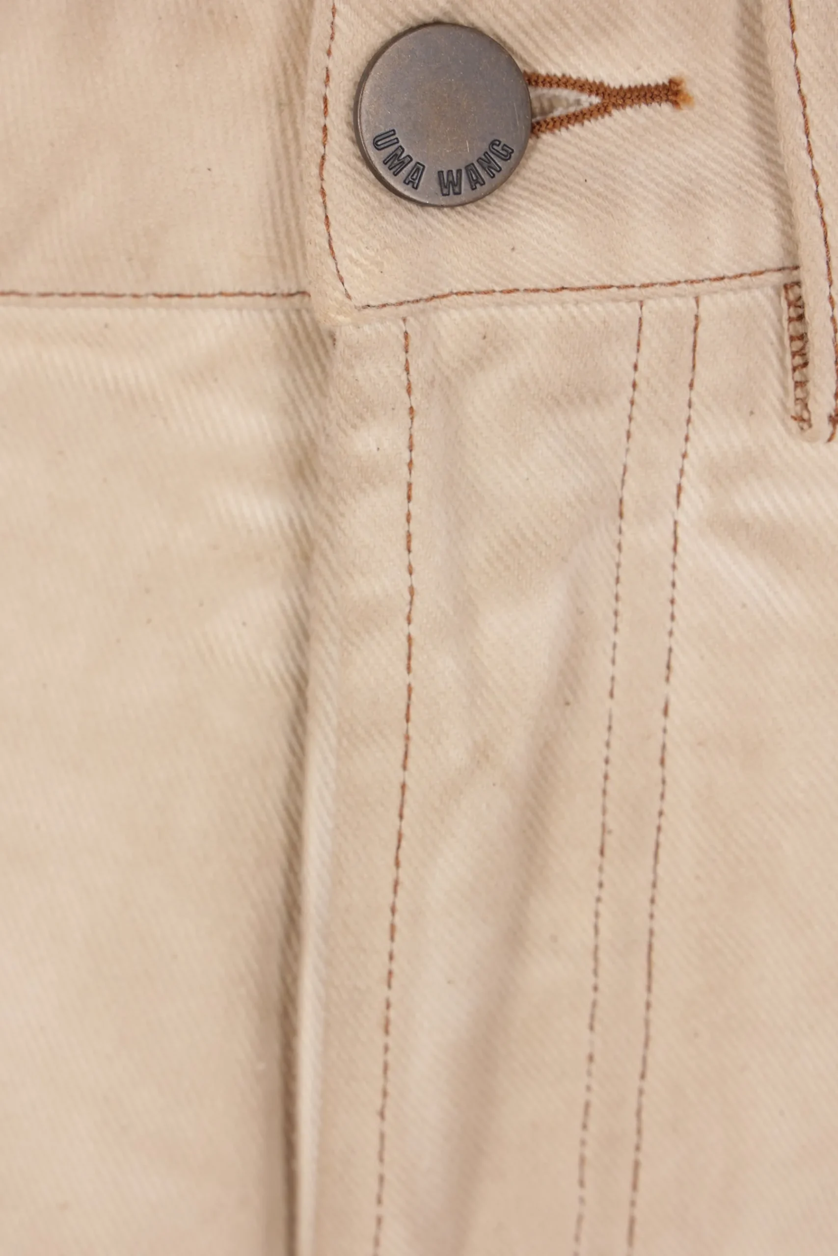 Women UMA WANG Ball wide-leg jeans in denim