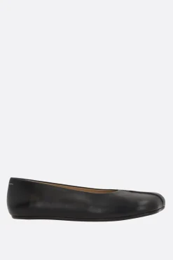 Women MM6 ballerina in stitch-out leather