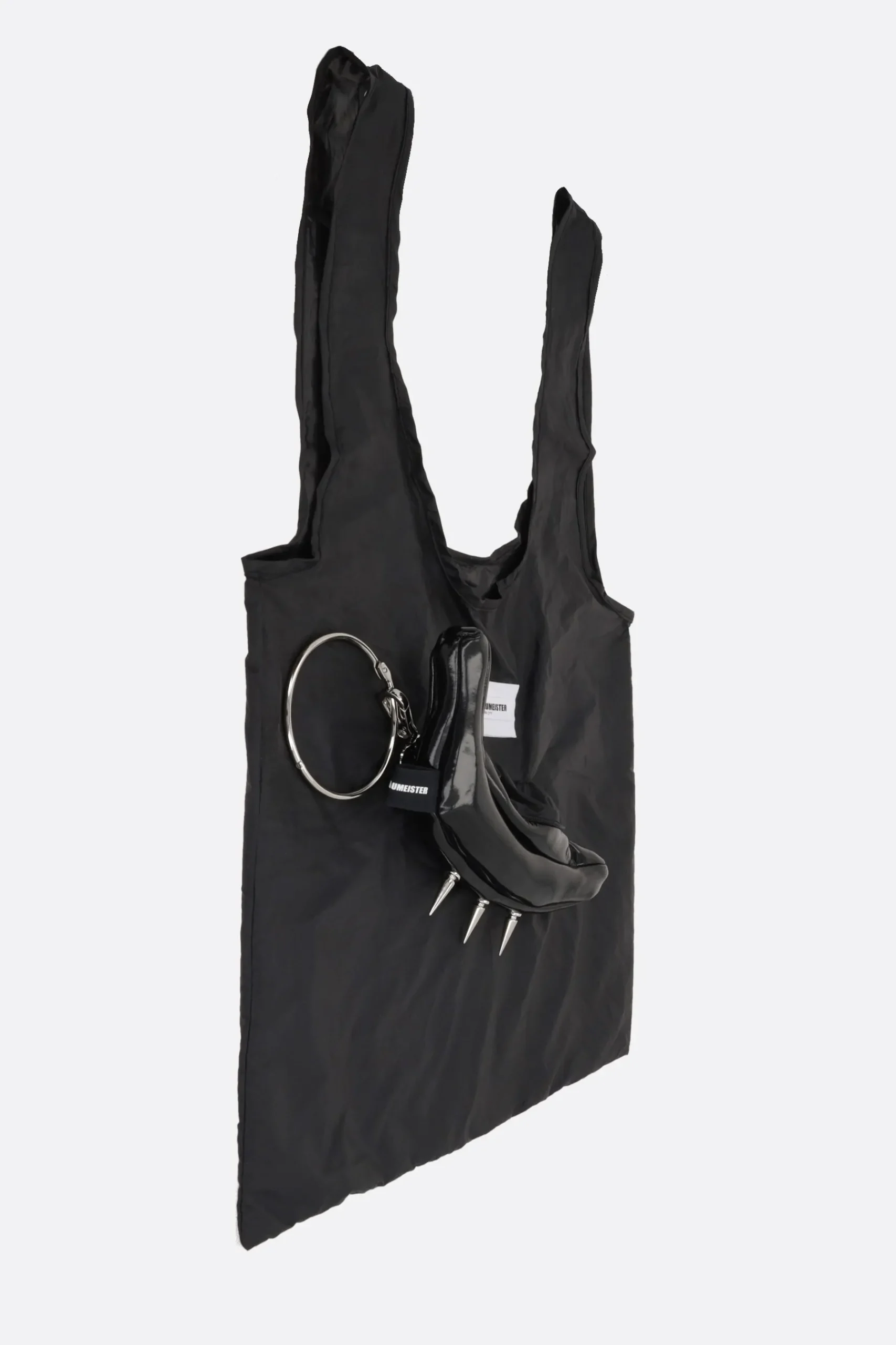 Women MELITTA BAUMEISTER Banana tote bag in vinyl and nylon