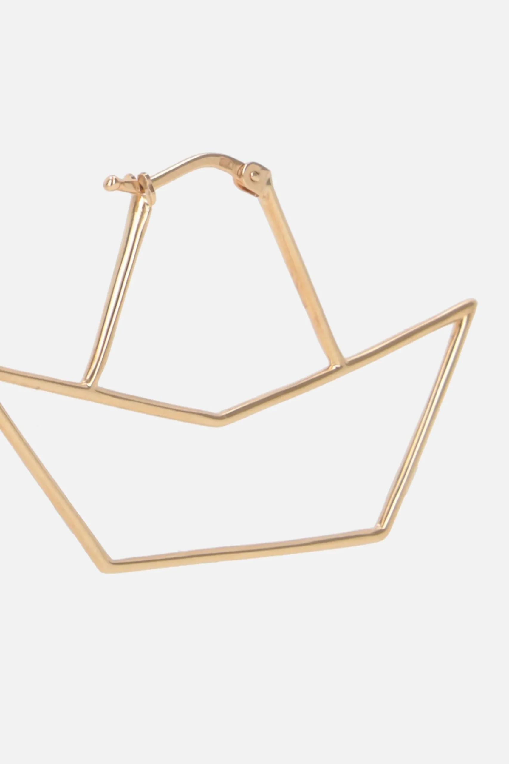 Women ALIITA Barquito yellow single earring