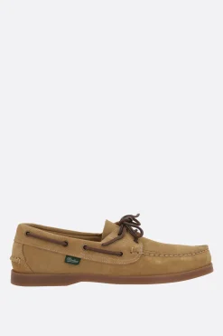 PARABOOT Barth boat shoes in suede