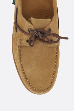PARABOOT Barth boat shoes in suede