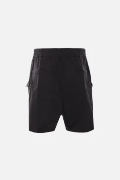 RICK OWENS Bauhaus stretch cotton shorts