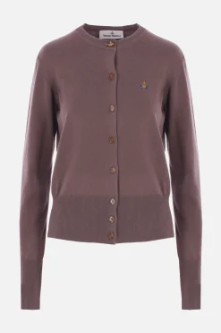 Women VIVIENNE WESTWOOD Bea cardigan in cotton and cashmere