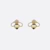 Women ALIITA Bee Brillante earrings in enameled yellow gold