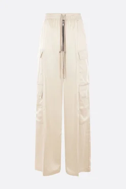 Women RICK OWENS Belas cargo trousers in satin