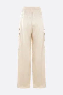 Women RICK OWENS Belas cargo trousers in satin
