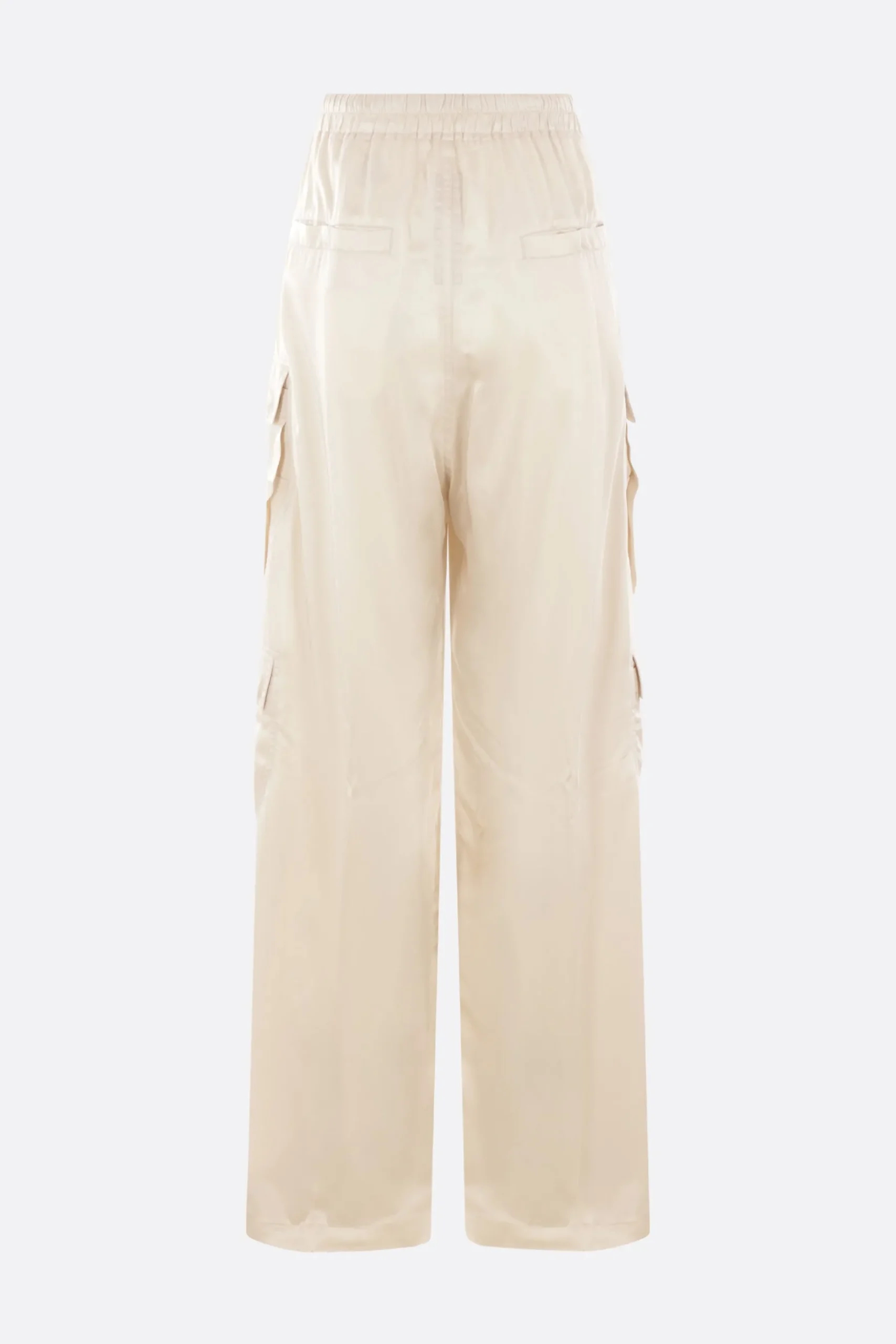 Women RICK OWENS Belas cargo trousers in satin